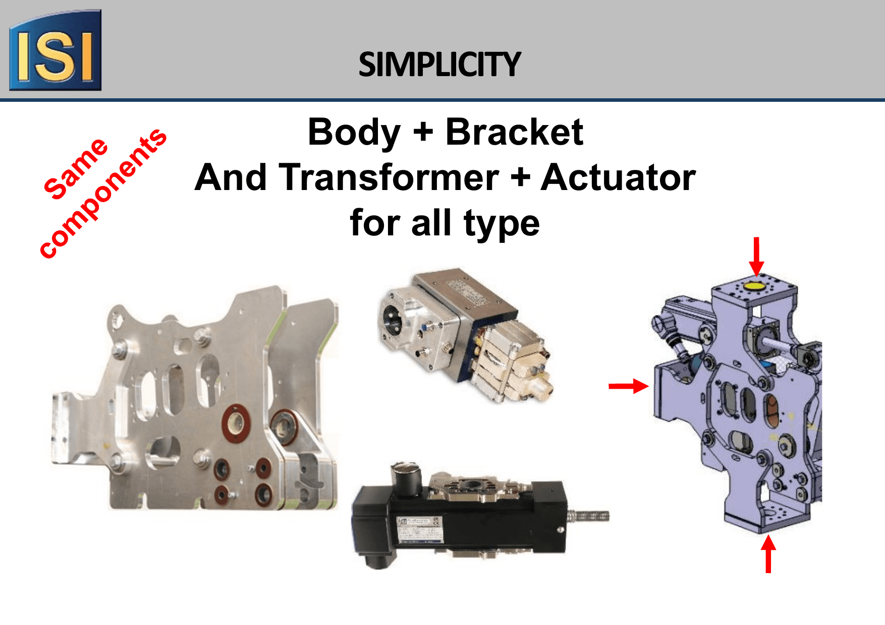 V4 Serisi Robot Kaynak Tabancası Sadelik — gövde, braket, transformatör, aktüatör bileşenleri görsel