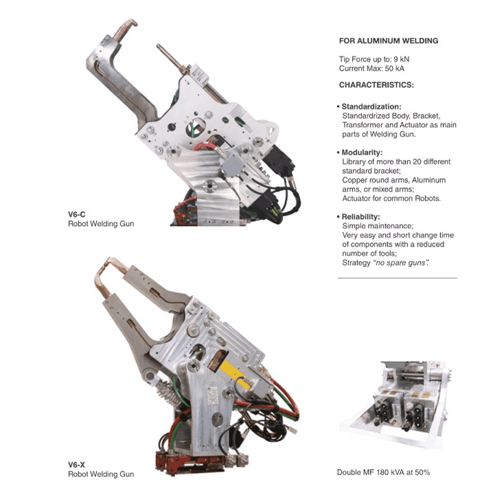 V6-C ve V6-X ürün bilgi sayfası — teknik özellikler + çift MF 180kVA %50 verimlilikte